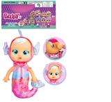 OBL10141228 - 高档1比1 12寸搪胶头搪胶手棉绒身体带真实流眼泪。金属睡衣美人鱼哭泣娃娃带流眼泪功能，带奶嘴