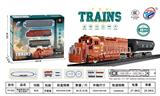 OBL10141607 - 电动轨道火车（带火车声，18 PCS）