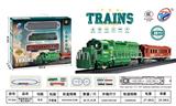 OBL10141608 - 电动轨道火车（带火车声，18 PCS）