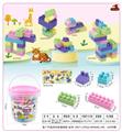 OBL10143142 - 粉红（小）圆桶小颗粒积木230克（100PCS+)
