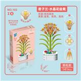OBL10145052 - 君子兰.水仙花盆栽