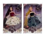 OBL10146166 - 11寸实心9关节身体芭比娃娃时髦套裙时尚礼裙