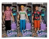 OBL10146255 - 11寸实身关节身体男人时尚休闲服装带照相机行李箱配件