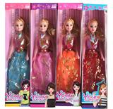 OBL10146259 - 11寸空身芭比娃娃多款服装混装（4款混）