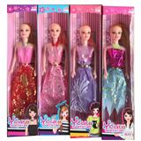 OBL10146265 - 11寸实心芭比娃娃多款服装混装（4款混）