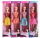 OBL10146266 - 11寸实心芭比娃娃多款服装混装（4款混）