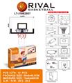 OBL10147575 - Basketball board / basketball