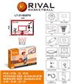OBL10147591 - Basketball board / basketball