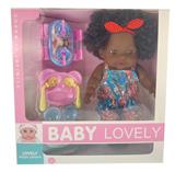 OBL10150591 - 12寸搪胶黑肤色娃娃吸塑配件(带四声IC,4款混装)