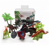 OBL10160101 - 8只7寸彩绘恐龙