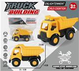 OBL10161453 - 30CM滑行工程车运土车+灯光、声音（包3粒AG13）