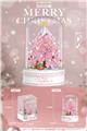 OBL10161536 - 透明粉圣诞树 276PCS