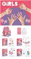 OBL10165921 - 益智女孩饰品积木DIY套装系列（95-165PCS）（4款混装）