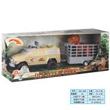 OBL10169187 - 恐龙拖车（恐龙和惯性车带声光）
（包电6*AG13)