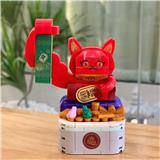OBL10170500 - 招财猫（红色）