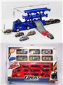 OBL10174529 - 滑行弹射拖头车载6只滑行合金跑车
