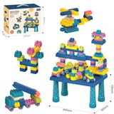 OBL10175783 - DIY颗粒积木桌套装88PCS/莫兰迪色系