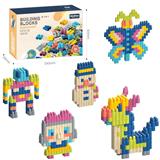OBL10175869 - DIY拼装子弹积木160PCS/莫兰迪色系