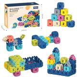 OBL10175877 - DIY拼装方块积木90PCS
 /大号4.0/莫兰迪色系