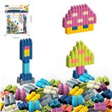 OBL10175887 - DIY拼装子弹积木80PCS/莫兰迪色系