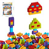 OBL10175888 - DIY拼装子弹积木80PCS/彩虹色系