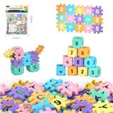 OBL10175905 - DIY拼装方块积木45PCS
 /大号4.0/马卡龙色系