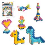 OBL10175933 - DIY拼装子弹积木300PCS/莫兰迪色系