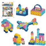 OBL10175944 - DIY拼装方块积木360PCS    /小号3.0/莫兰迪色系