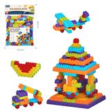 OBL10175962 - DIY拼装颗粒积木260PCS/彩虹色系