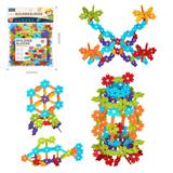 OBL10175967 - DIY拼装树叶雪花片200PCS/彩虹色系