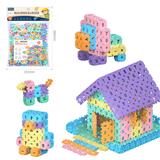 OBL10175975 - DIY拼装方块积木520PCS/小号3.0/马卡龙色系