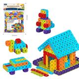 OBL10175976 - DIY拼装方块积木520PCS/小号3.0/彩虹色系