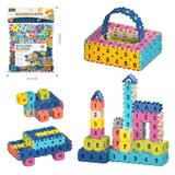 OBL10175977 - DIY拼装方块积木300PCS/中号3.6/莫兰迪色系