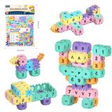 OBL10175981 - DIY拼装方块积木240PCS /大号4.0/马卡龙色系