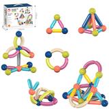 OBL10176048 - 3D磁力棒积木60PCS