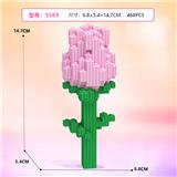 OBL10177241 - 粉玫瑰花