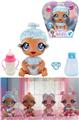 OBL10179973 - OMG.LOL高档1比1 16寸玻璃眼珠头全搪胶Glitter Babyz 惊喜星尘宝宝带4声音功能描述【娃娃带喝水尿尿】宝宝带一个吸水奶瓶。奶嘴，一个装水瓶