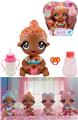 OBL10179974 - OMG.LOL高档1比1 16寸玻璃眼珠头全搪胶Glitter Babyz 惊喜星尘宝宝带4声音功能描述【娃娃带喝水尿尿】宝宝带一个吸水奶瓶。奶嘴，一个装水瓶