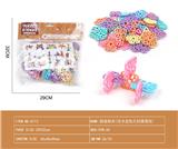 OBL10181814 - 拼装积木（马卡龙色几何厚雪花）