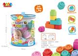 OBL10182942 - 软胶积木 18PCS