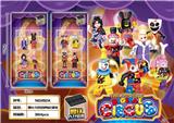 OBL10184043 - 黑化版神奇马戏团人仔积木人仔4PC/两款混装