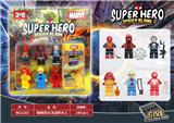 OBL10184049 - 蜘蛛侠英雄无归积木人仔6PCS