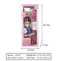 OBL10185731 - 14充棉娃娃, IC(唱歌). 带塑料推车和配件.       单款颜色