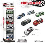 OBL10190731 - 回力轻合金铁皮警车