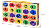 OBL10191679 - EVA木纹积木字母系列