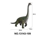 OBL10192136 - 超大号腕龙搪胶恐龙动物环保PVC填棉带IC用3粒AG13包电