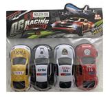 OBL10195741 - 合金甲虫回力警车（4只）