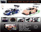 OBL10196473 - 英文1:32合金灯光音效保时捷911RSR70周年纪念版赛车车模