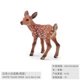 OBL10198617 - 红色小白尾鹿（粗面）