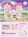 OBL10200128 - DIY别墅配电梯6寸芭比双灯光包电AG13*4